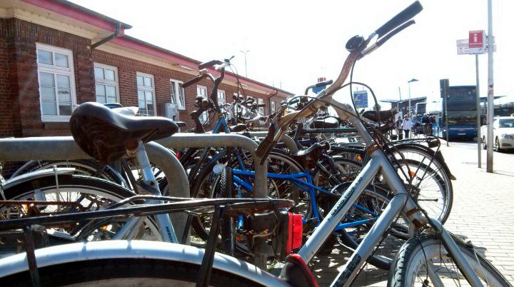 Schrottfahrräder auf Sylt werden eingesammelt