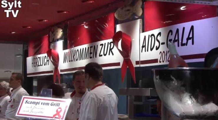 Aids Gala auf Sylt