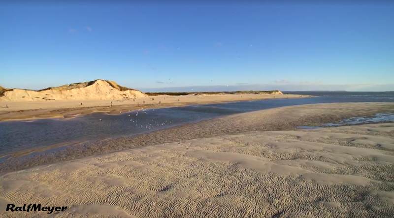 Es sind neue Sandablagerungen an der Hörnum Odde zu beobachten
