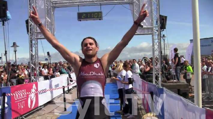 Faris al Sultan gewann 2011 der ersten Sylt Triathlon Faris al Sultan gewann 2011 der ersten Sylt Triathlon