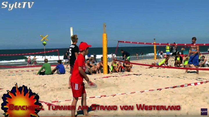 Top Bedingungen beim Beach-Ball Turnier in Westerland auf Sylt