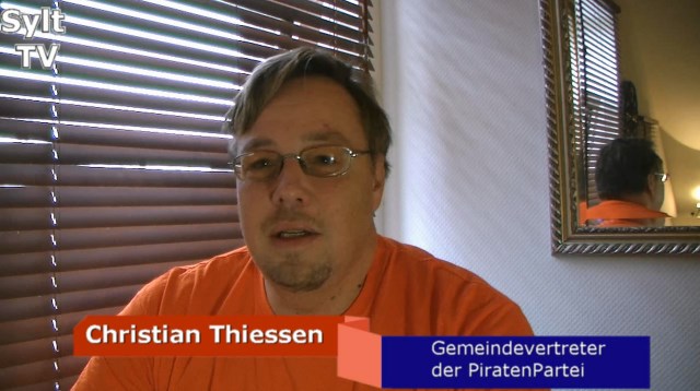 Christian Thiessen Sylt Piratenpartei