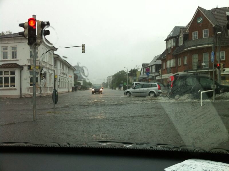 Hochwasser Kjerstraße