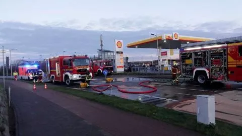 Feuerwehreinsatz Tankstelle Westerland Sylt