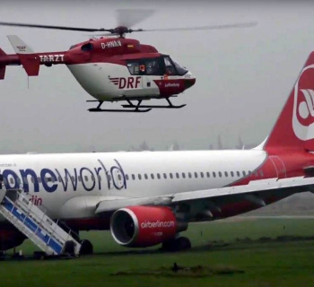 Video: Flugzeug auf Sylt über Landebahn hinausgeschossen
