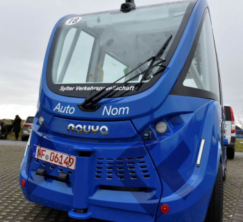 Sylts autonomer Bus in Keitum wurde sehr positiv angenommen