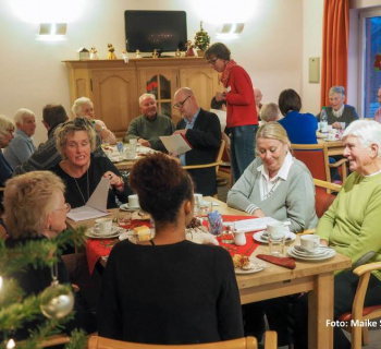 Erste Adventsfeier in der Johanniter-Tagespflege Westerland