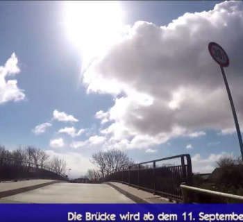Brücke über die Bahn am Nösistig wird in Sylt-Ost gesperrt