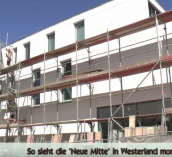 Neue Mitte in Westerland macht gute Baufortschritte