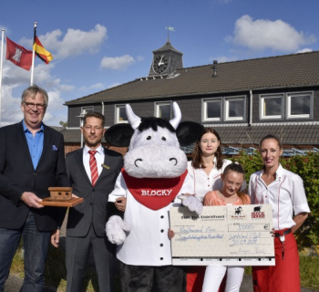 Block House spendet Jugenderholungsheim Puan Klent auf Sylt 5.000 Euro