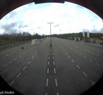 2. Niebüll Webcam zeigt Autozug + Sylt Shuttle Vorplatz