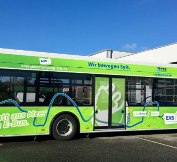 SVG Sylt betreibt ersten E-Bus in Schleswig Holstein
