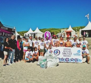Barefoot Wine Beach Clean Up beim Kitesurf Cup Sylt