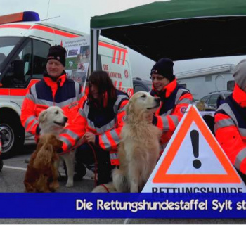 Johanniter stellen ihre Sylter Rettungshundestaffel vor
