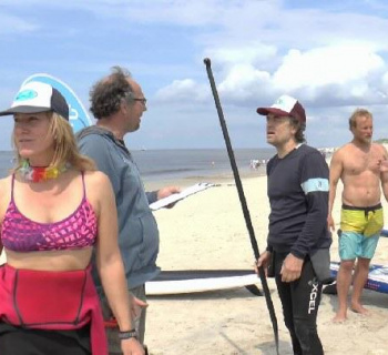 SUP Challenge Sylt bei bestem Strandwetter
