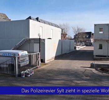 Sylt: Die Polizei in Westerland zieht morgen um!