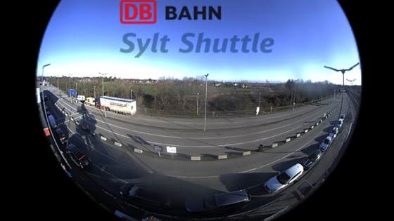 Webcam Sylt Shuttle - Wartezeit Niebüll