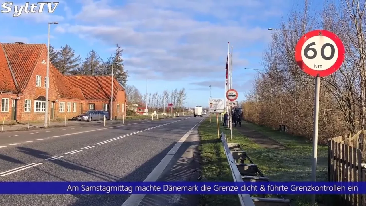 Inzwischen ist die Grenze zwischen Deutschland und Dänemark geschlossen worden.