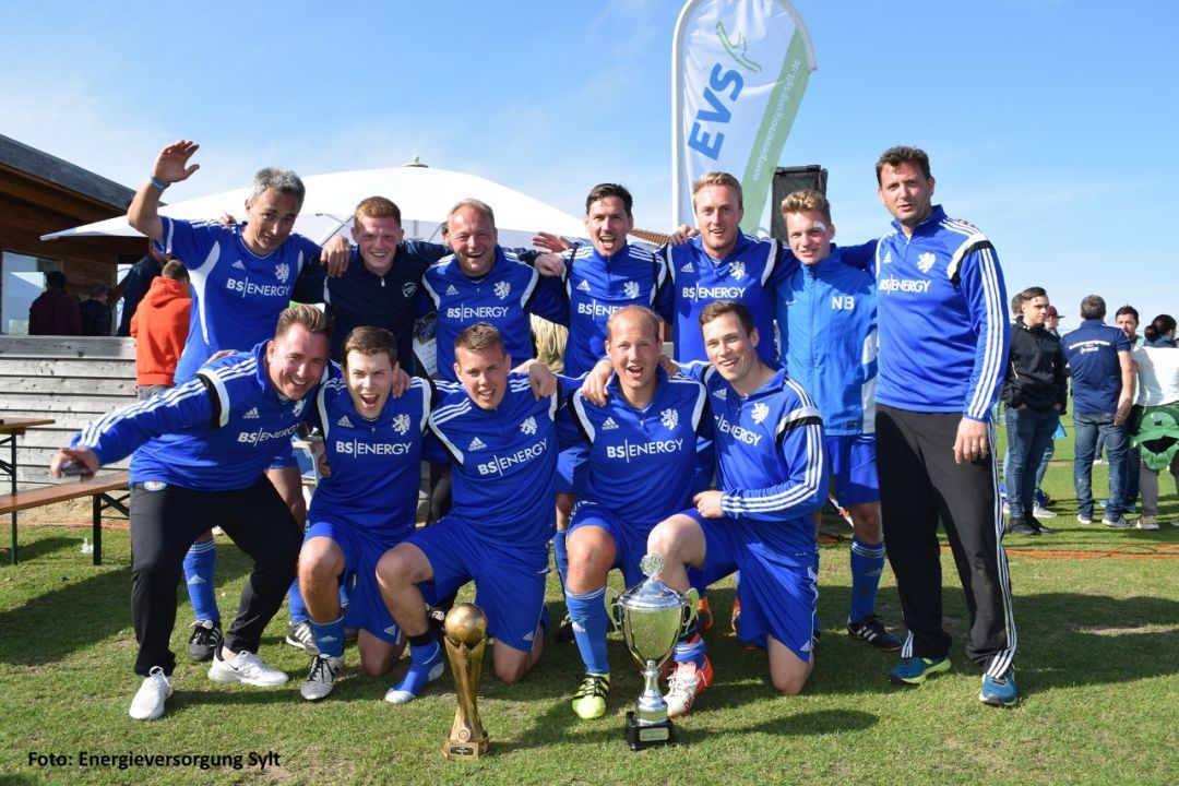 Das Sieger-Team von BS Ernergy beim Thüga Cup 2019 auf Sylt