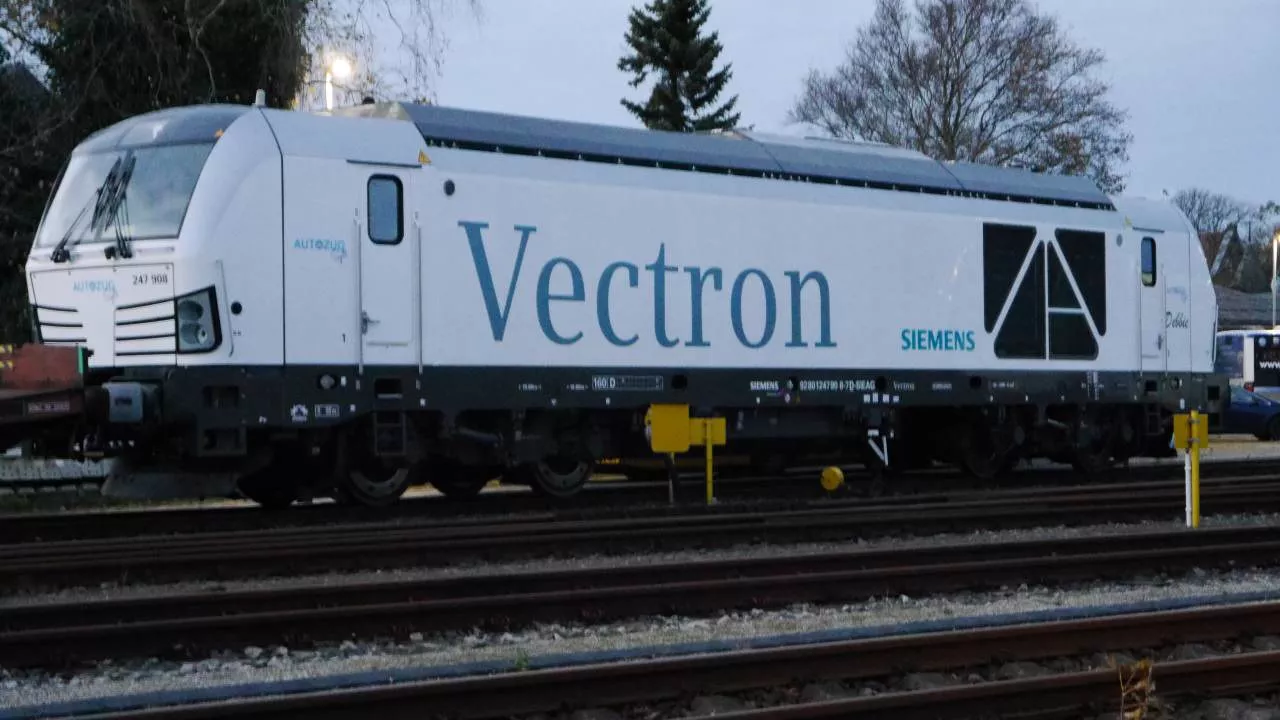 Zwei Siemens Vectron DE Loks künftig auf der Syltstrecke im Einsatz