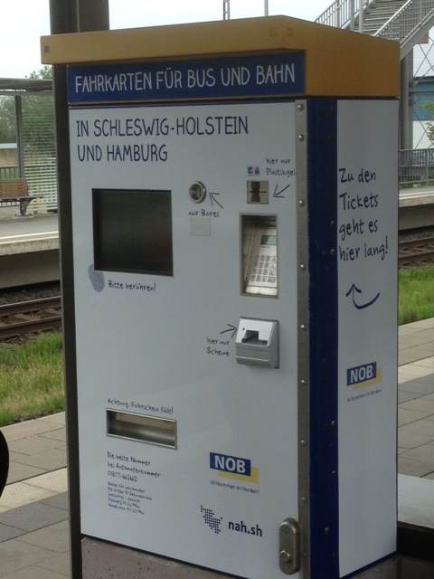 NOB Fahrkartenautomaten