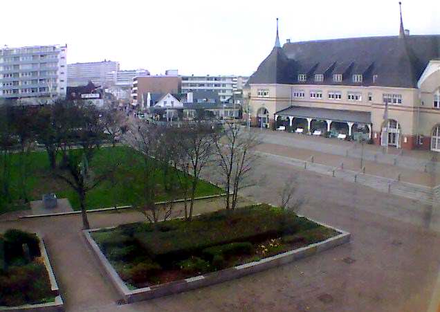 Webcam der Gemeinde Sylt zeigt Rathausvorplatz
