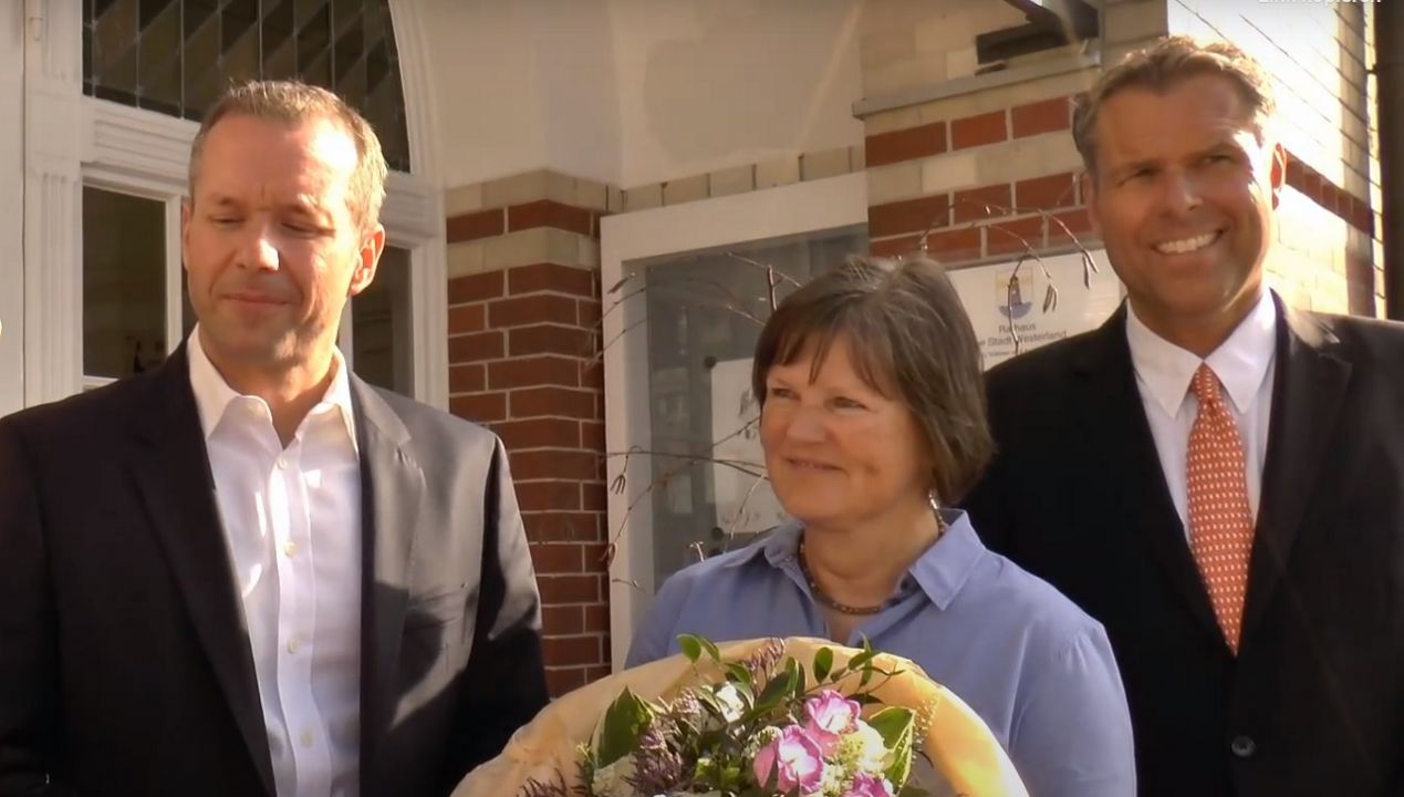Nicolas Häckel, Bürgermeister Gemeine Sylt und Carsten Kerkamm sein Stellvertreter