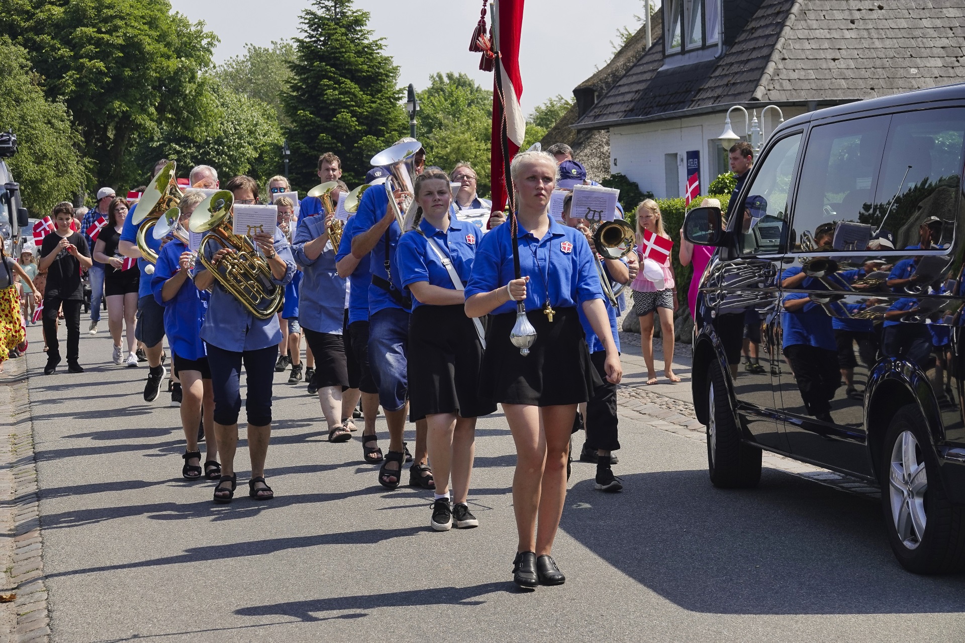 tnder-brass-band-sylt-2019.jpg > ”Årsmøde 2019” dänische Minderheit feiert in Keitum auf Sylt > uhr, halle, dänischen, eröffnung, kinder, apenrade