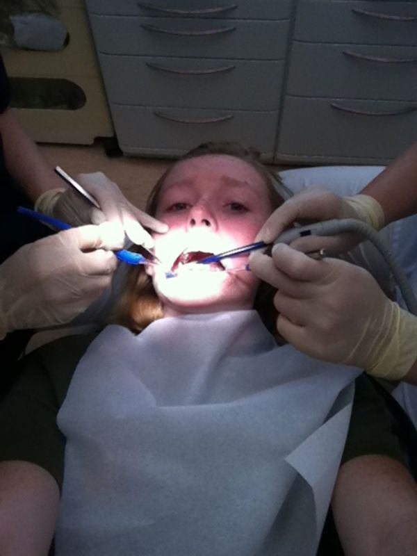 Mish Mash beim Zahnarzt