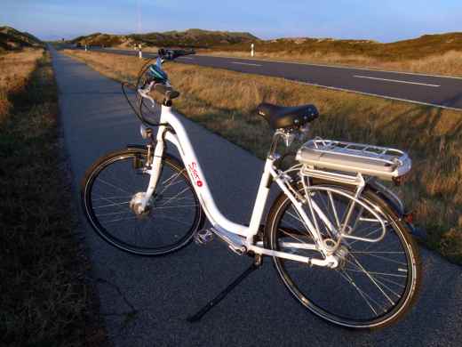 Auf Sylt mit Fahrrad unterwegs