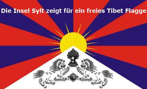 Tibet Flagge
