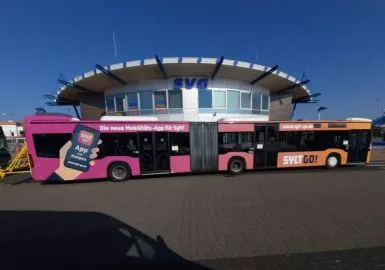 Auf Sylt gilt in den SVG-Bussen das 9 Euro Ticket schon 10 Tage früher