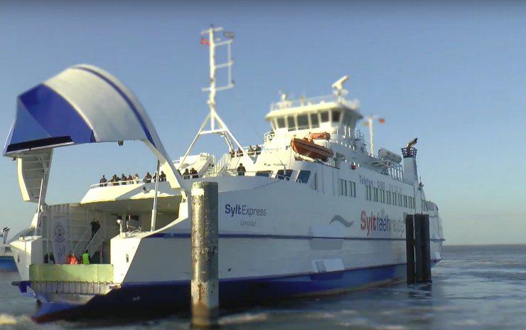 Die maritime Anreise zur Insel Sylt mit der Syltfähre