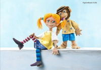 Pippi Langstrumpf als Puppenspiel